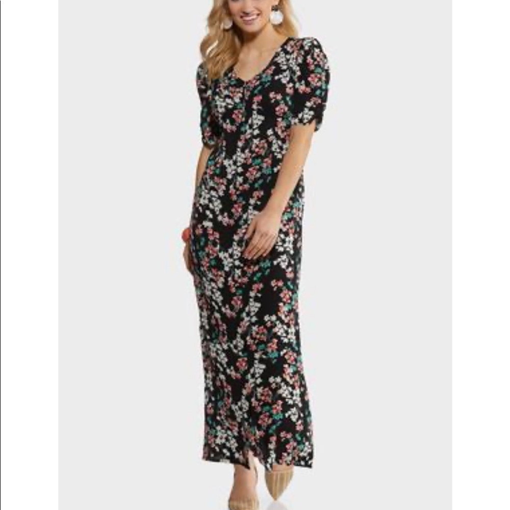 Womens Blossom Tie Waist Dress